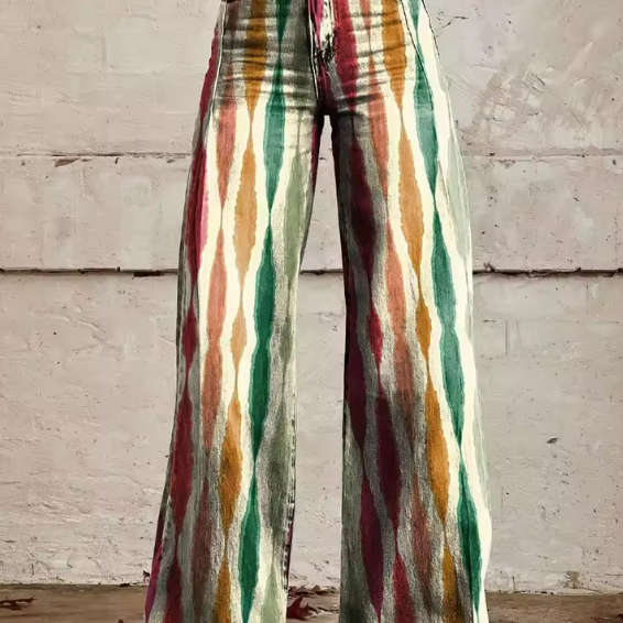Isla | Natural Print Pants