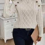 Indie - Button Knit Jumper