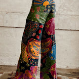 Amelia | Authentic Print Pants