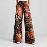 Freya | Soft Organic Print Pants