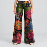 Amelia | Authentic Print Pants