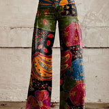 Amelia | Authentic Print Pants