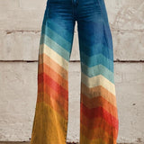 Ella | Natural Print Pants